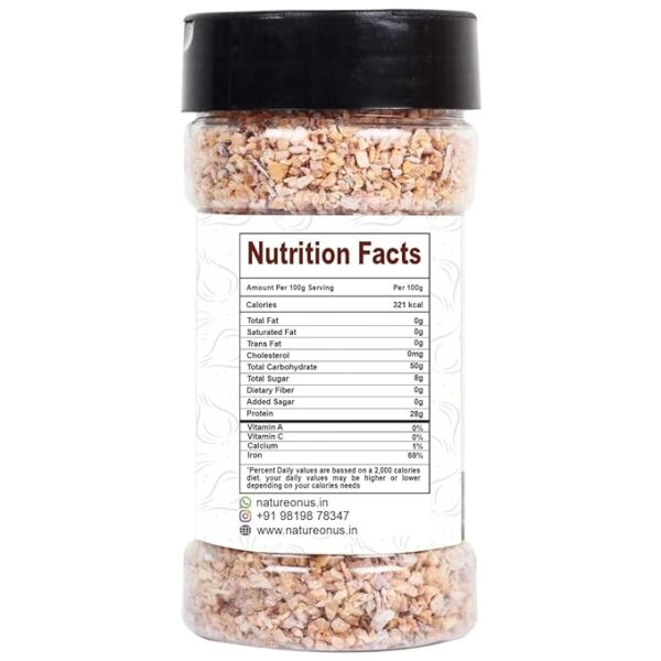 Natureonus Dehydrated Garlic Granules Shaker Jar G Garlic Granules