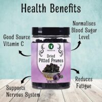 dried pitted prunes 350gms