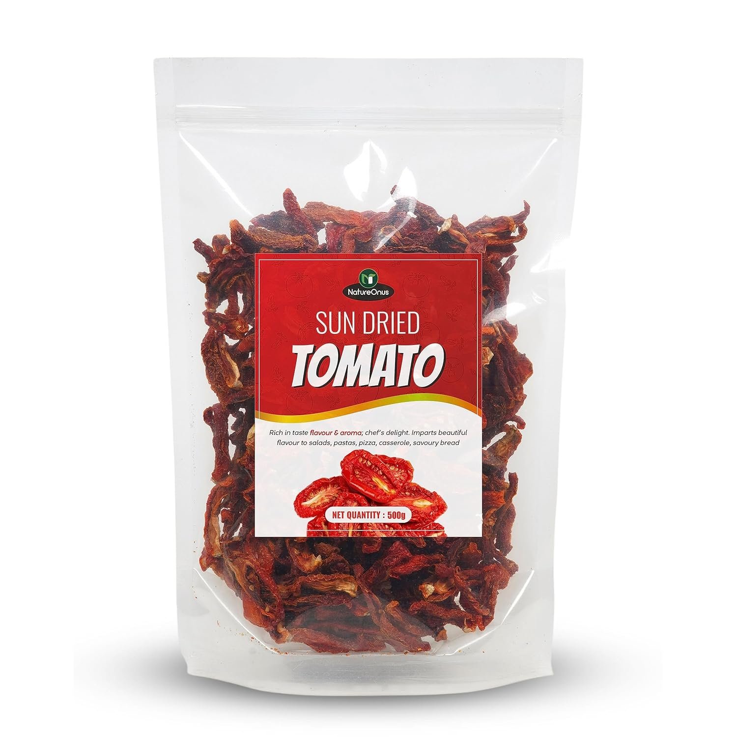 natureonus sun dried tomato, 500g | tomatoes | hygienically solar dried | anti oxidant rich | use in dips, marinades, salads, pasta, veggies, dals, curries, pulav, soups, stews, burgers natureonus sun dried tomato, 500g | tomatoes | hygienically solar dried | anti oxidant rich | use in dips, marinades, salads, pasta, veggies, dals, curries, pulav, soups, stews, burgers