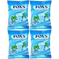fox's crystal clear mints 90gms pack of 4