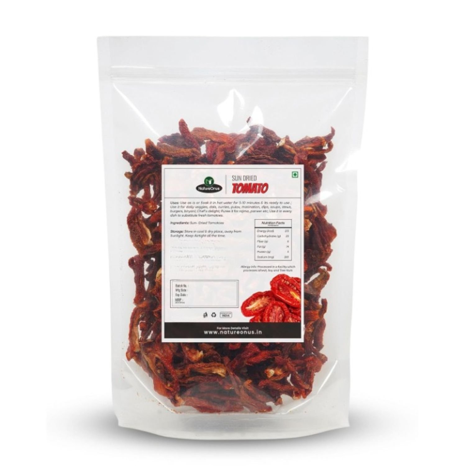 natureonus sun dried tomato, 500g | tomatoes | hygienically solar dried | anti oxidant rich | use in dips, marinades, salads, pasta, veggies, dals, curries, pulav, soups, stews, burgers natureonus sun dried tomato, 500g | tomatoes | hygienically solar dried | anti oxidant rich | use in dips, marinades, salads, pasta, veggies, dals, curries, pulav, soups, stews, burgers
