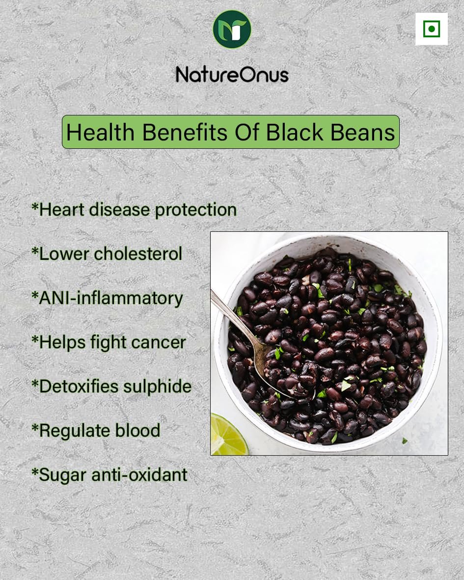natureonus black beans 500gms, kala rajma, whole rajma, black kidney beans natureonus black beans 500gms, kala rajma, whole rajma, black kidney beans