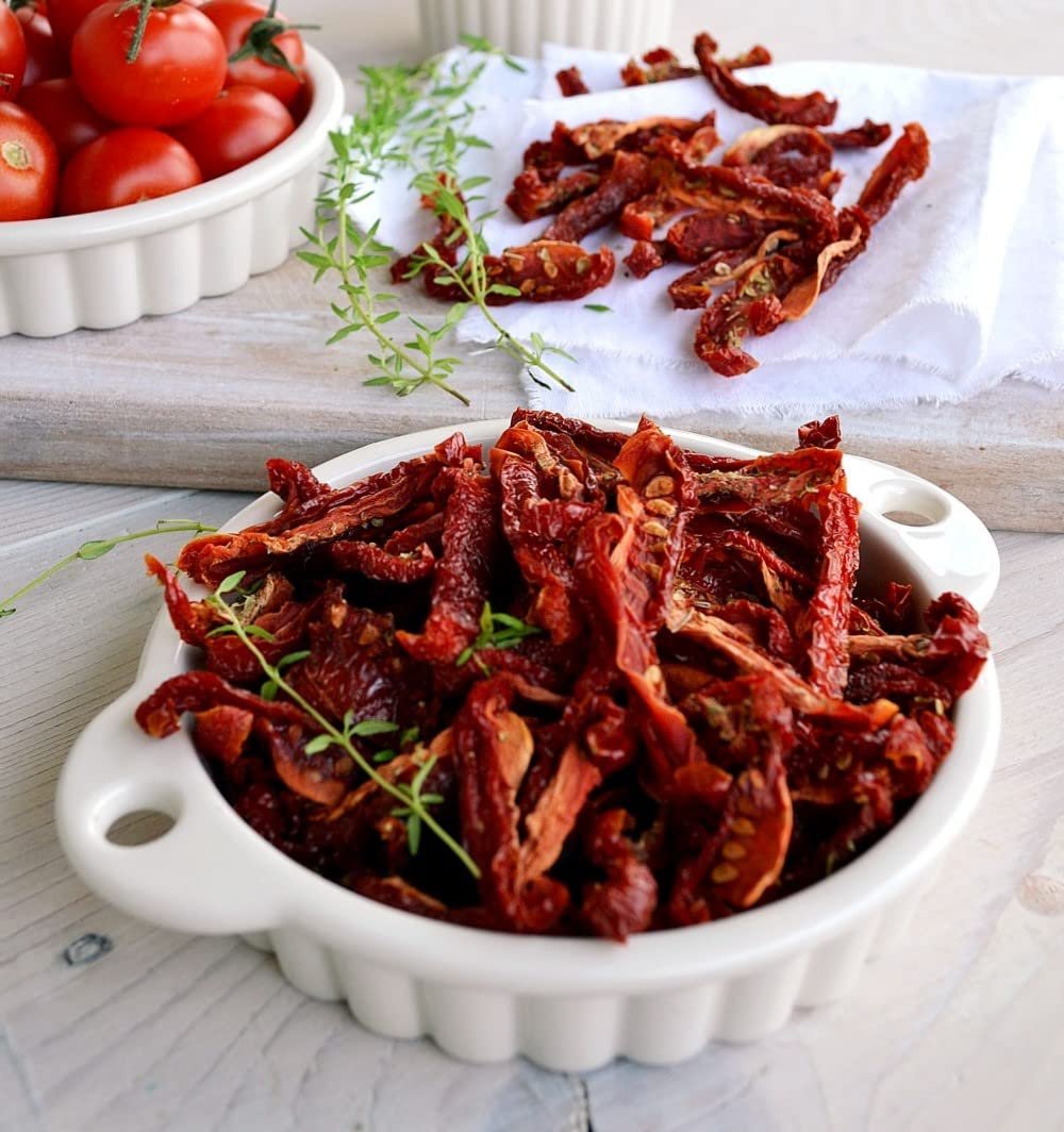natureonus sun dried tomato, 100g | tomatoes | hygienically solar dried | anti oxidant rich | use in dips, marinades, salads, pasta, veggies, dals, curries, pulav, soups, stews, burgers natureonus sun dried tomato, 100g | tomatoes | hygienically solar dried | anti oxidant rich | use in dips, marinades, salads, pasta, veggies, dals, curries, pulav, soups, stews, burgers