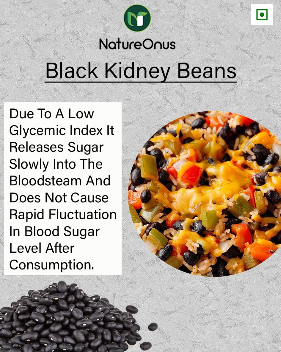 natureonus black beans 500gms, kala rajma, whole rajma, black kidney beans natureonus black beans 500gms, kala rajma, whole rajma, black kidney beans