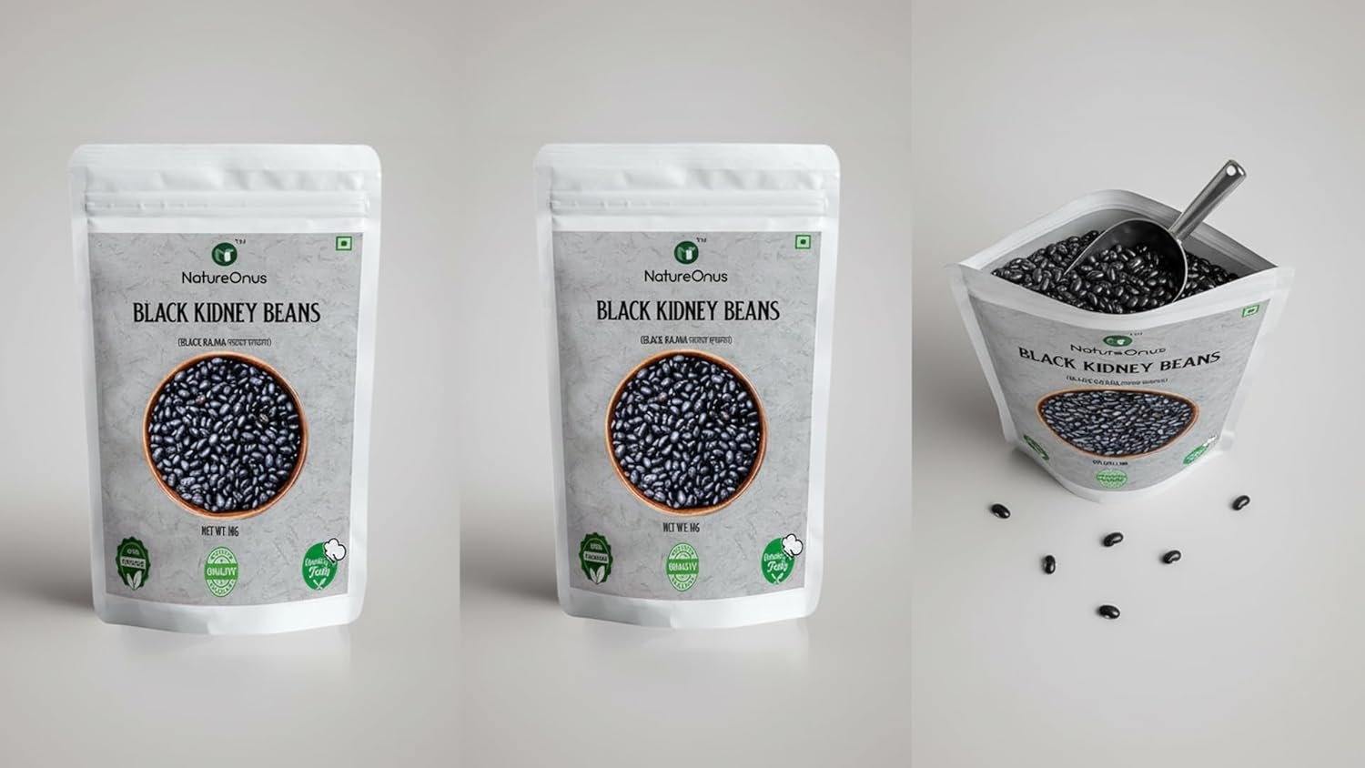natureonus black beans 500gms, kala rajma, whole rajma, black kidney beans natureonus black beans 500gms, kala rajma, whole rajma, black kidney beans