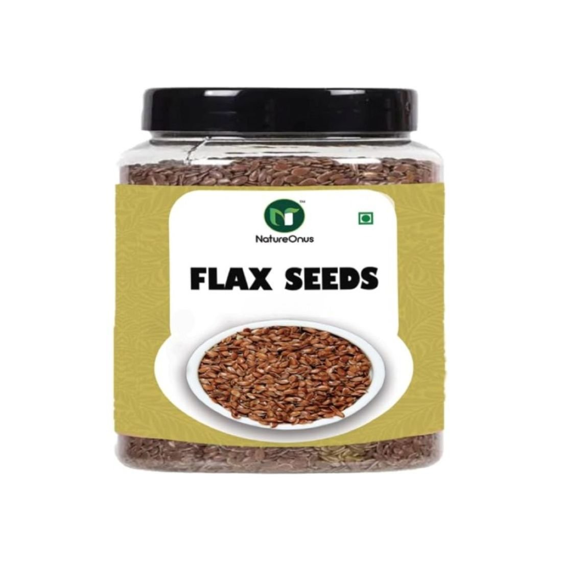 natureonus premium raw flax seeds 125gms | non gmo alsi seeds | rich in fibre and omega 3 | flax seeds for hair growth | diet food | keto friendly, use in salads, after meal digestive natureonus premium raw flax seeds 125gms | non gmo alsi seeds | rich in fibre and omega 3 | flax seeds for hair growth | diet food | keto friendly, use in salads, after meal digestive