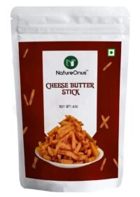 natureonus cheese butter stick, trail mix namkeen, 43g, pack of 3, vegetarian