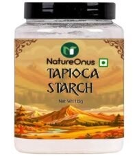natureonus tapioca starch powder 125gms, pure tapioca starch powder for cooking and baking purposes