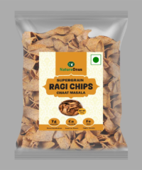 natureonus ragi chat masala chips 500gms | gluten free finger millets | perfect snacking chips made with ragi (finger) | millet based snacks | high protein snacks | high fiber | light & crispy