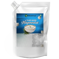natureonus mayonnaise 850gms | premium mayo | dairy free, eggless, mayonnaise | cholesterol free, palm oil free, trans fat free