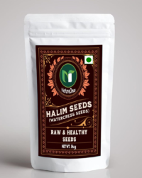 natureonus raw seeds for eating, 1kg pack (halim seeds)