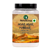 natureonus agar agar powder, vegetarian gelatine (300gms)