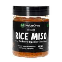 natureonus kome miso paste | rice miso paste [ authentic japanese taste] 200gms