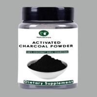 natureonus activated charcoal powder 150g | aaa+ grade coconut shells powder | teeth whitening, detox & cleansing powder for face, skin, and diy use, food grade