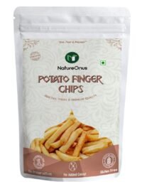 natureonus vacuum fried potato finger sticks 43g pack of 3