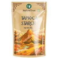 natureonus tapioca starch powder, pure tapioca starch powder for cooking and baking purposes (1kg)