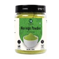 natureonus moringa powder drumstick leaf powder 300gms | moringa oleifera, moringa for immunity, digestion & energy | multi vitamin, anti oxidant | good for hair & skin | protein rich