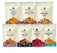 natureonus high protein chips combo pack of 7 (301g) | 7 snacks pack x 43g | ragi, beetroot, multigrain, jowar, quinoa, soya & rajma chips | gluten free, no maida, no preservatives, no palm oil, high protein chips (43g x 7 packs)