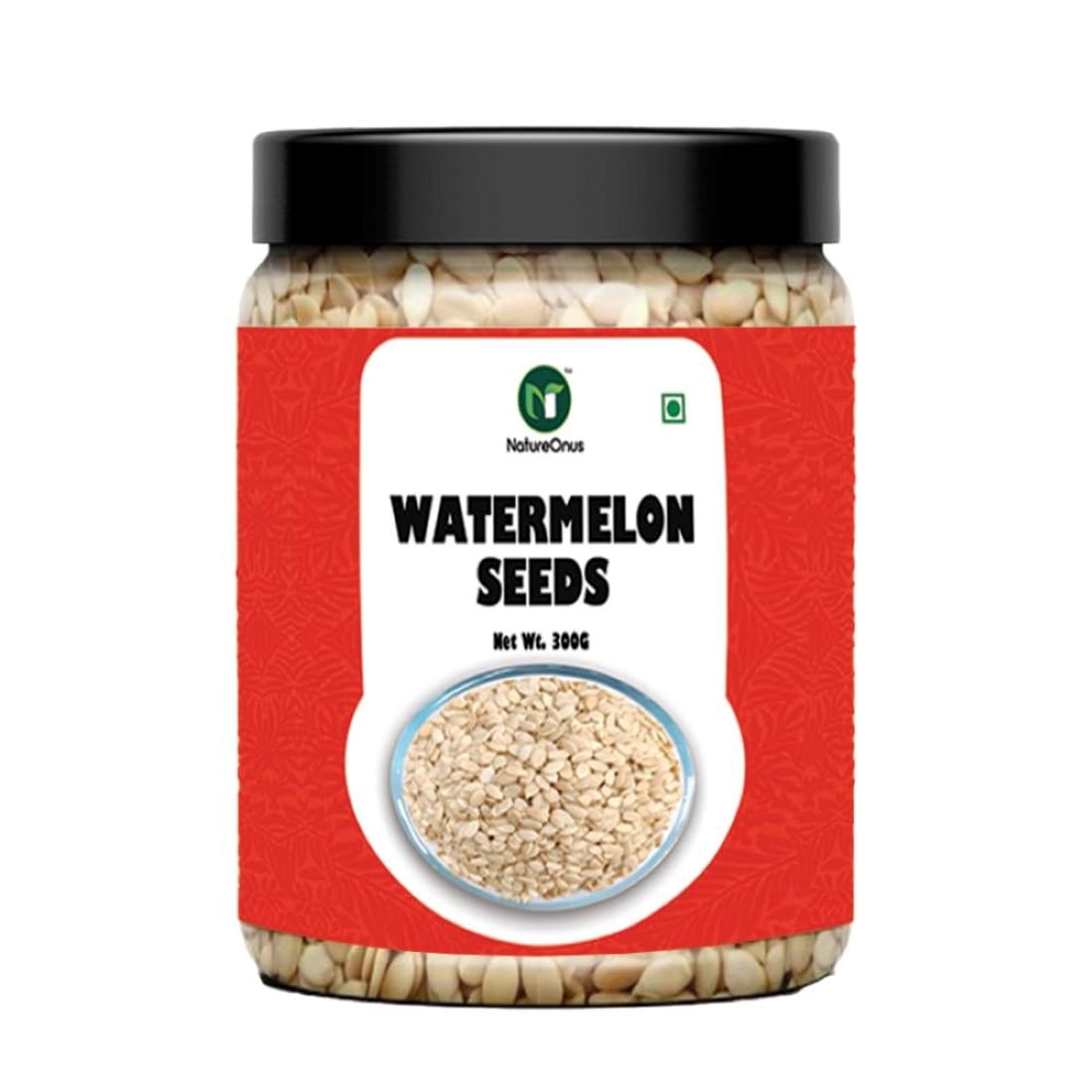 natureonus premium watermelon seeds 300g | raw watermelon seeds for eating | magaj seeds pack | tarbuj beej | rich in protein | potassium | magnesium & iron | raw watermelon seeds for eating natureonus premium watermelon seeds 300g | raw watermelon seeds for eating | magaj seeds pack | tarbuj beej | rich in protein | potassium | magnesium & iron | raw watermelon seeds for eating