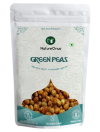natureonus vacuum fried green peas 43g pack of 3