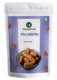 natureonus veg crispies 43g pack of 3