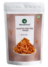 natureonus roasted peri peri fingers snacks 43g pack of 3