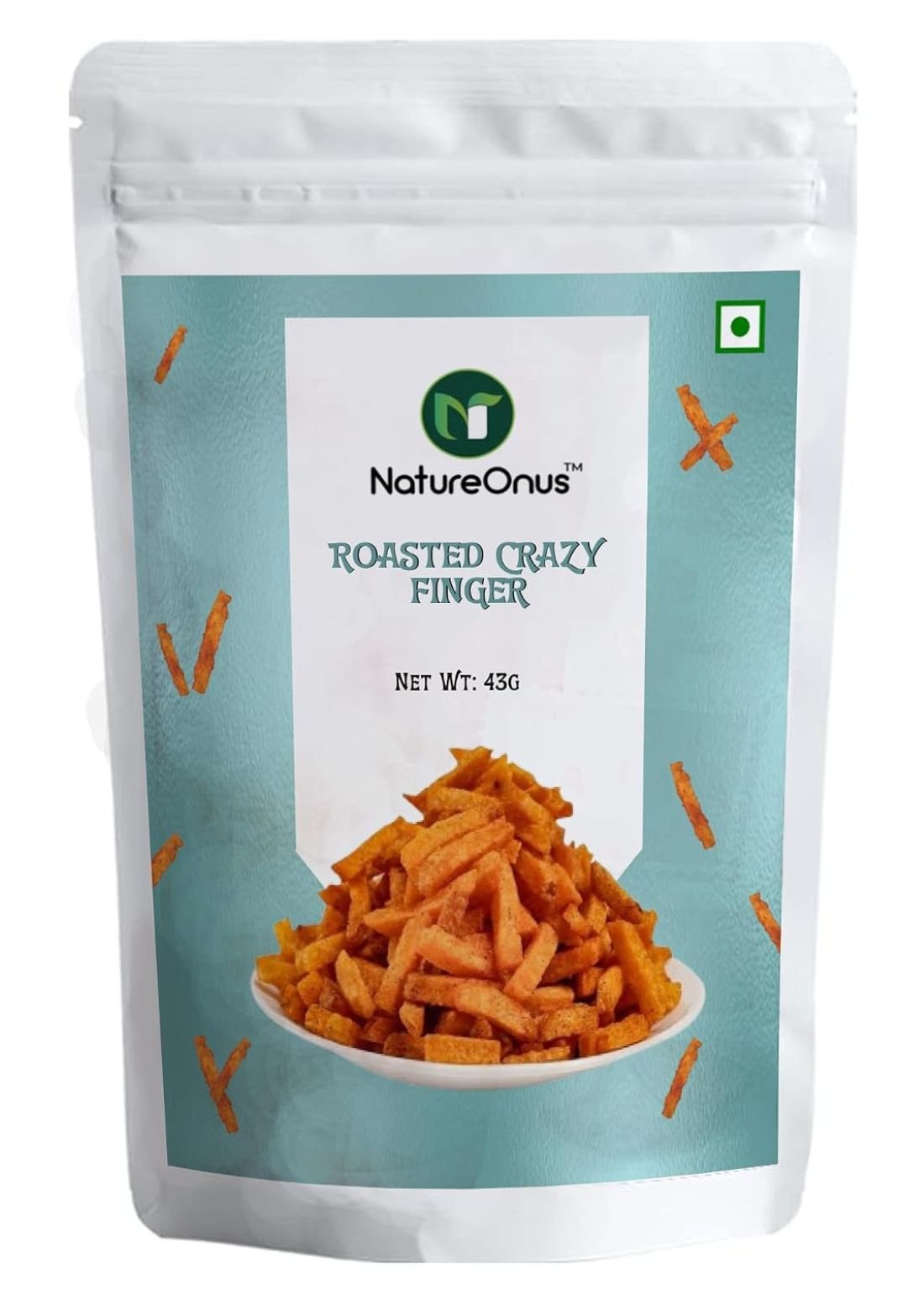 natureonus roasted crazy fingers 43g pack of 3 natureonus roasted crazy fingers 43g pack of 3