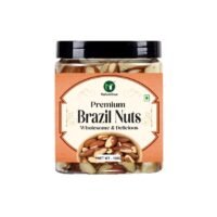 natureonus premium jumbo brazil nuts 100gms | premium grade brazil nut for a nutritious delight | dry fruits | whole brazil nuts are loaded with high selenium contents