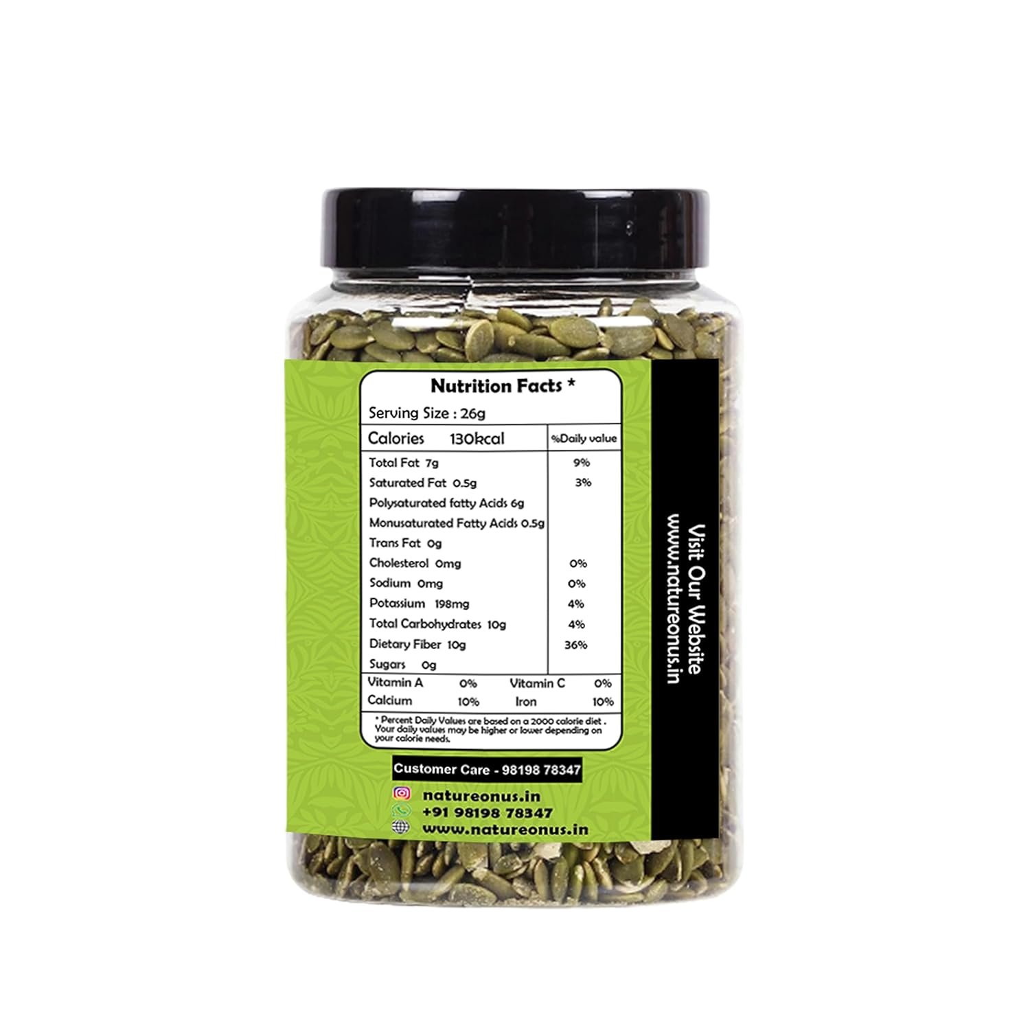 natureonus pumpkin seeds 300g seeds for eating | raw pumpkin seed | diet food natureonus pumpkin seeds 300g seeds for eating | raw pumpkin seed | diet food