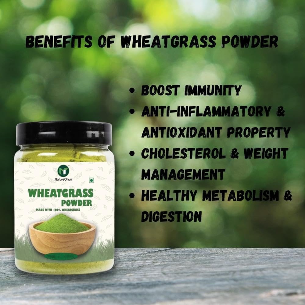 natureonus wheatgrass powder 100gms natureonus wheatgrass powder 100gms