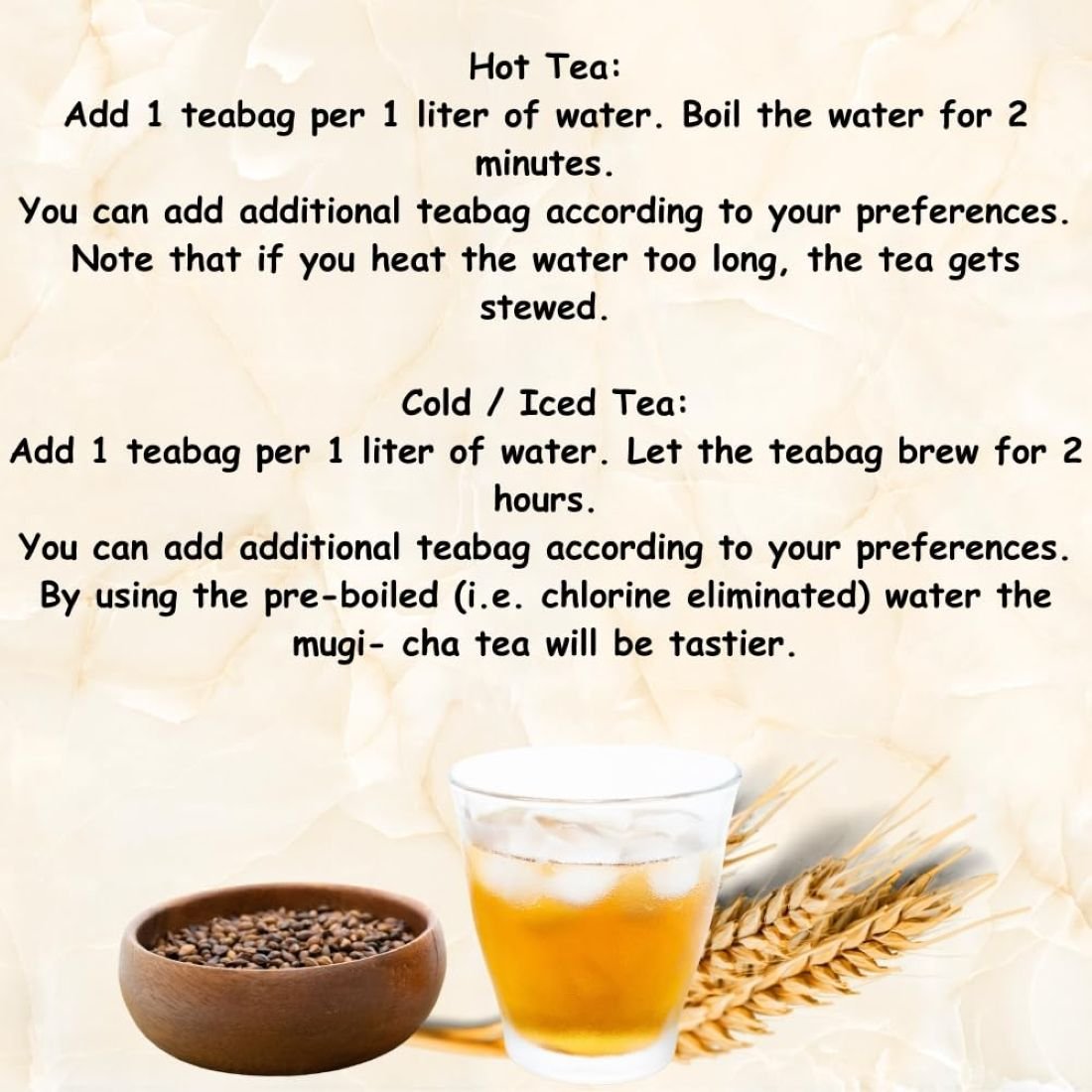 natureonus mugicha japan style non caffeine wheat tea mugicha barley tea, 10 tea bags | no preservatives | a caffeine free japanese style barley for everyday hydration natureonus mugicha japan style non caffeine wheat tea mugicha barley tea, 10 tea bags | no preservatives | a caffeine free japanese style barley for everyday hydration