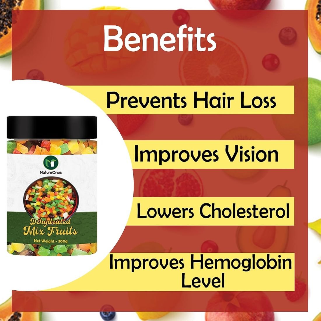 natureonus dried mixed fruits 300gms | candied mixed dried fruits pineapple, apple, papaya, mango, pomelo natureonus dried mixed fruits 300gms | candied mixed dried fruits pineapple, apple, papaya, mango, pomelo