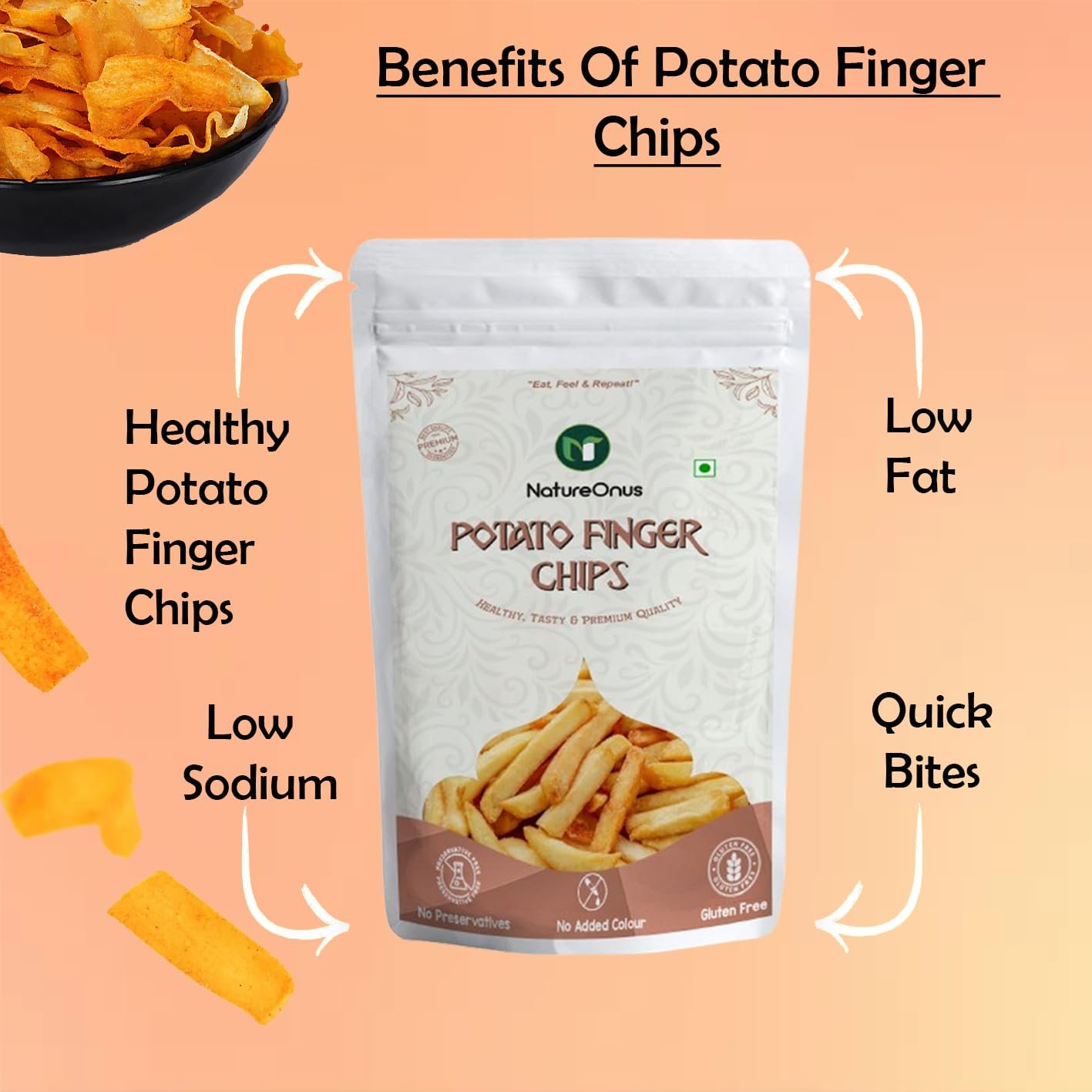 natureonus vacuum fried potato finger sticks 43g pack of 3 natureonus vacuum fried potato finger sticks 43g pack of 3