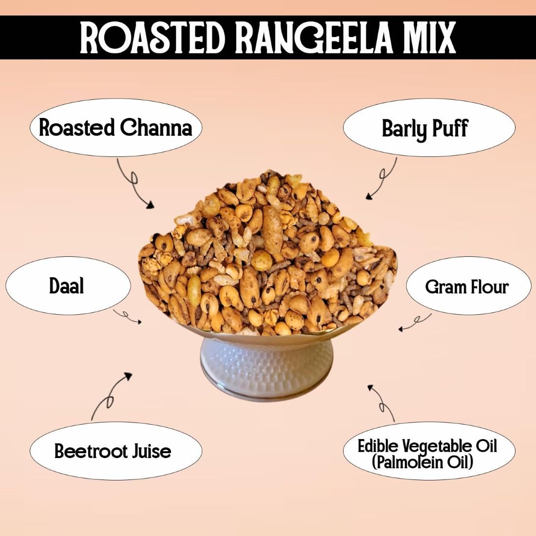 natureonus roasted rangeela mix 33g pack of 3 natureonus roasted rangeela mix 33g pack of 3