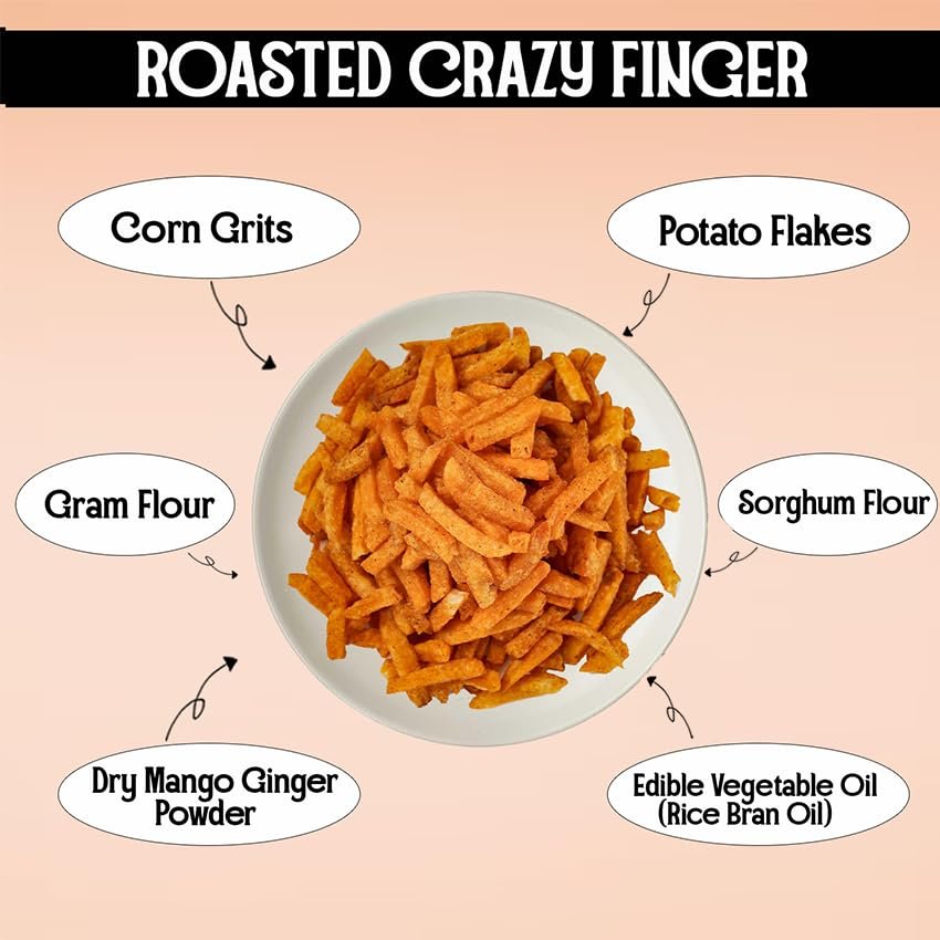 natureonus roasted crazy fingers 43g pack of 3 natureonus roasted crazy fingers 43g pack of 3