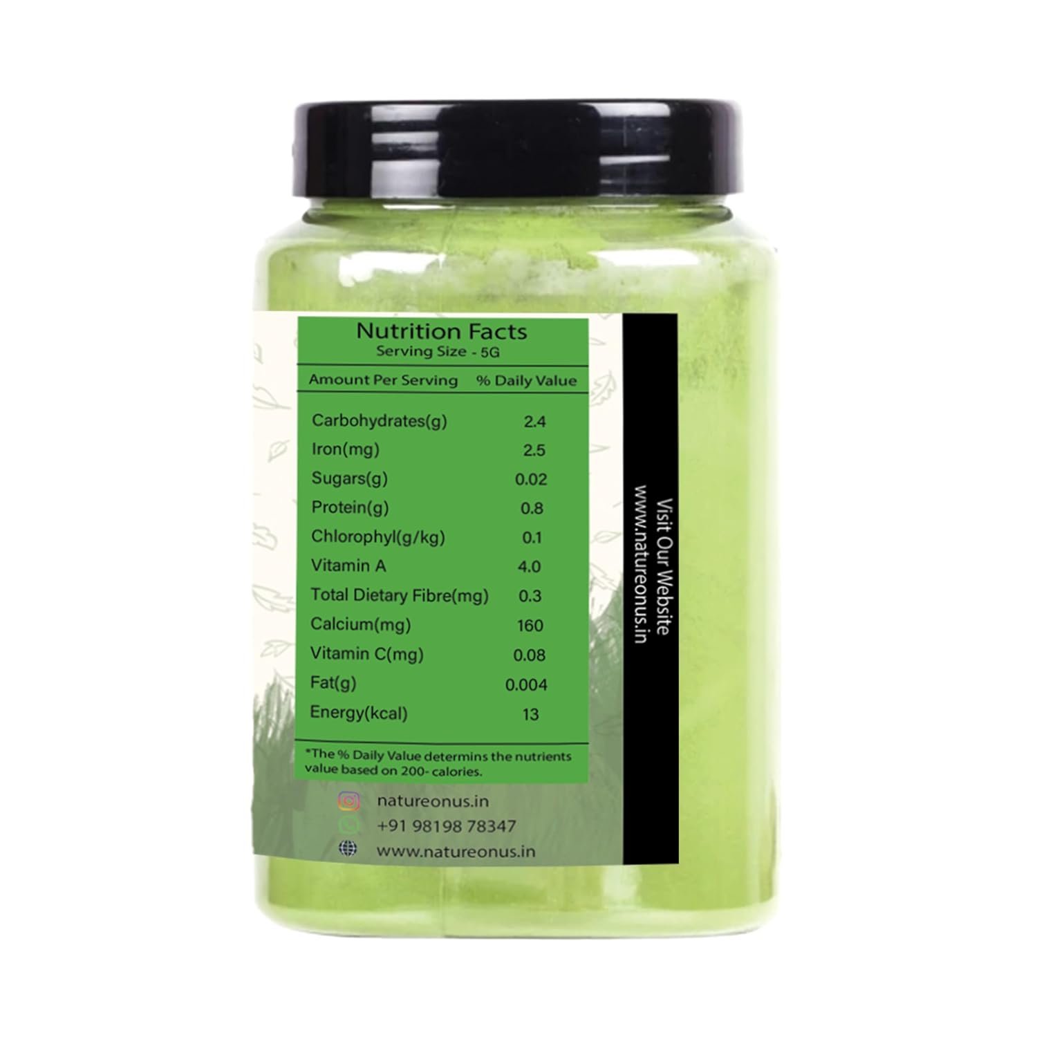 natureonus wheatgrass powder 100gms natureonus wheatgrass powder 100gms
