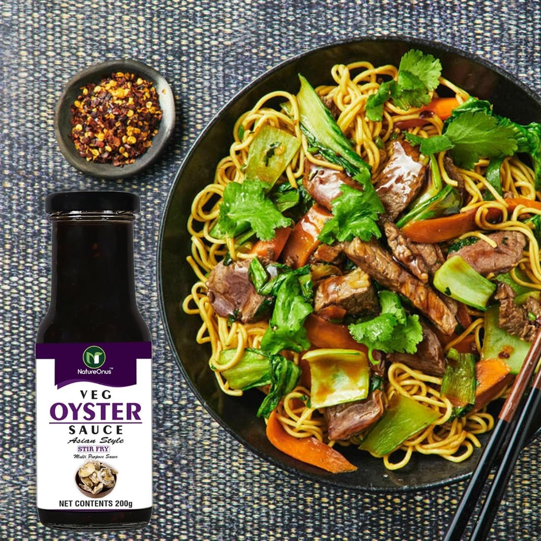 natureonus veg oyster sauce |thai cuisine|oyster sauce stir fry for cooking|get restaurant style taste|use as ingredient or condiment with meat, poultry, vegetables & noodles, 200 gram (pack of 2) natureonus veg oyster sauce |thai cuisine|oyster sauce stir fry for cooking|get restaurant style taste|use as ingredient or condiment with meat, poultry, vegetables & noodles, 200 gram (pack of 2)