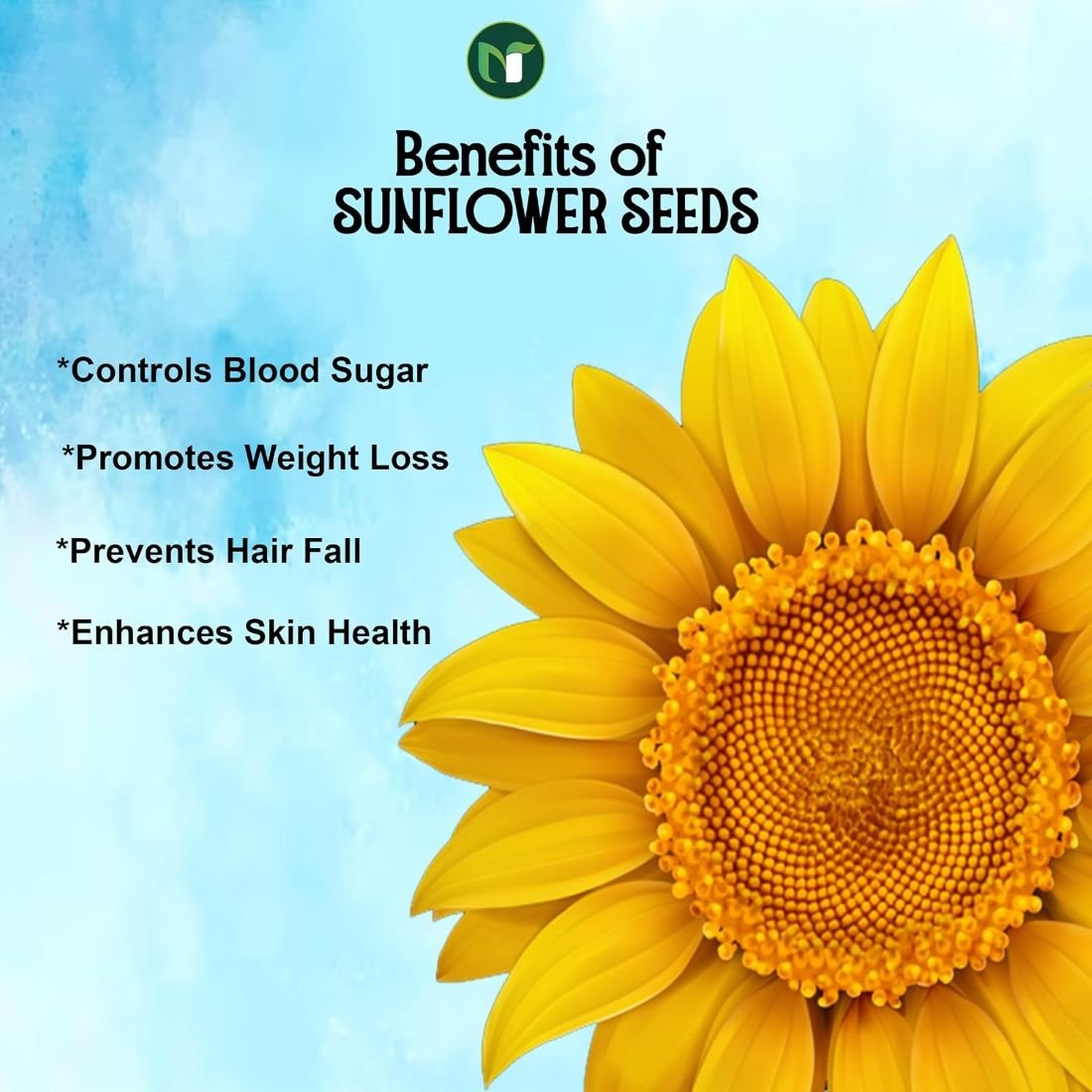 natureonus raw seeds for eating, 1kg pack (sunflower seeds) natureonus raw seeds for eating, 1kg pack (sunflower seeds)