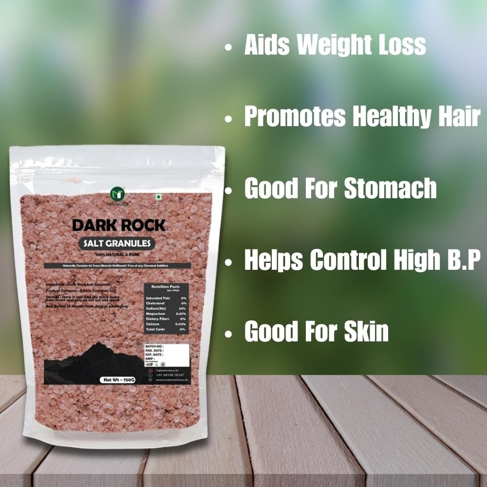 natureonus pink himalayan light rock salt granules 750gms | rock salt | sendha namak | mineral rich salt for cooking | non iodized for weight loss & cooking natureonus pink himalayan light rock salt granules 750gms | rock salt | sendha namak | mineral rich salt for cooking | non iodized for weight loss & cooking
